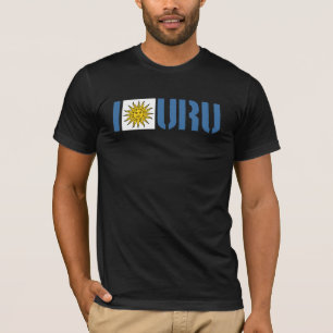 Amo la camiseta de URUGUAY