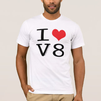 Amo la camiseta de V8