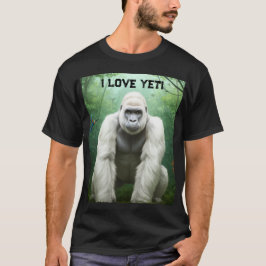 Amo la camiseta de Yetti
