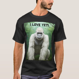 Amo la camiseta de Yetti