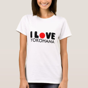 Amo la camiseta de Yokohama el  