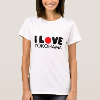 Amo la camiseta de Yokohama el |