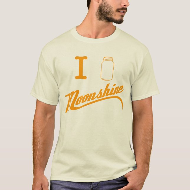 Amo la camiseta del alcohol ilegal (Anverso)
