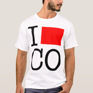 Amo la camiseta del CO Colorado