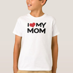 Amo la camiseta del Día de la Madre de mi madre