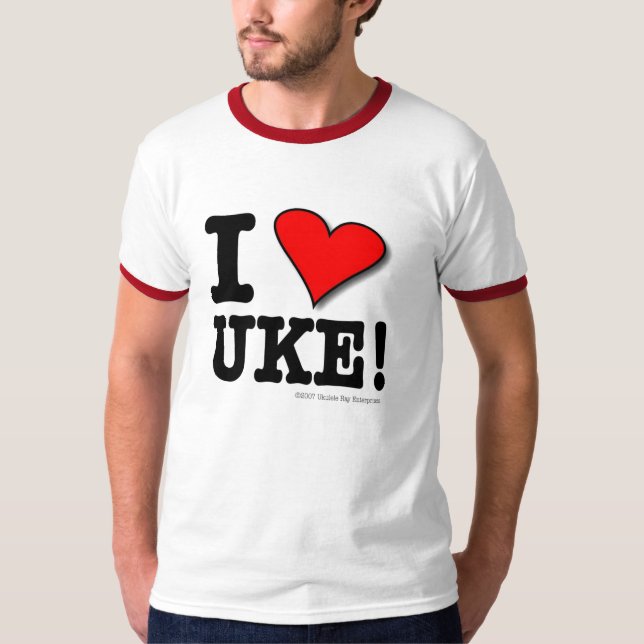 AMO la camiseta del diseñador de UKE (Anverso)