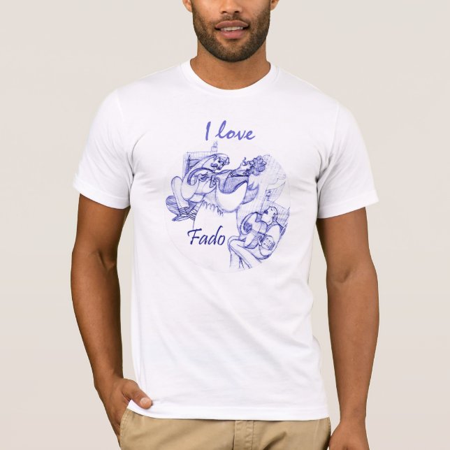Amo la camiseta del Fado (Anverso)