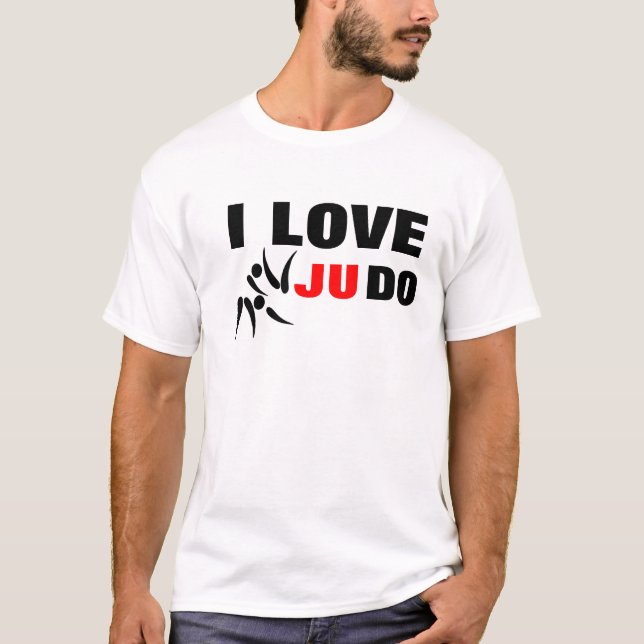 AMO la camiseta del JUDO (Anverso)