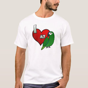 Amo la camiseta del Macaw de mi Hahn