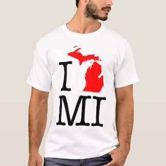 Amo la camiseta del MI Michigan