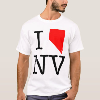 Amo la camiseta del nanovoltio Nevada