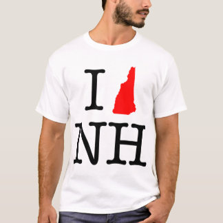 Amo la camiseta del NH New Hampshire