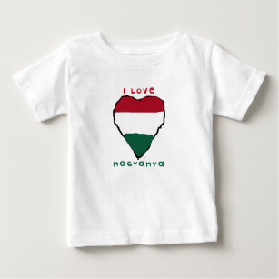 Amo la camiseta del niño de Nagyanya