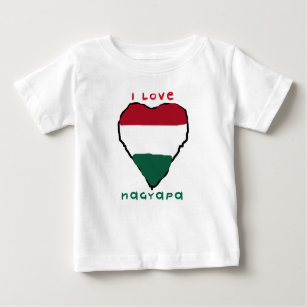 Amo la camiseta del niño de Nagyapa