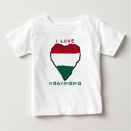 Amo la camiseta del niño de Nagymama