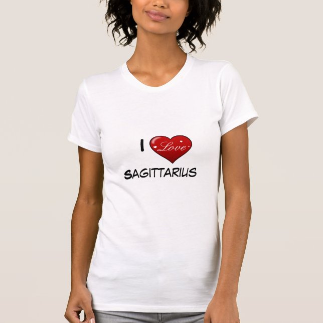 Amo la camiseta del sagitario (Anverso)