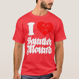Amo la camiseta embrujada
