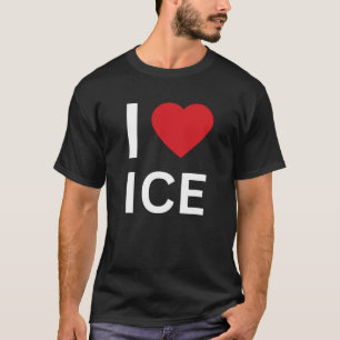 Amo la camiseta ICE Patriótica Conservadora
