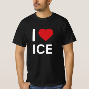 Amo la camiseta ICE Patriótica MAGA Conservadora