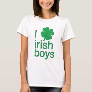 Amo la camiseta irlandesa de los muchachos