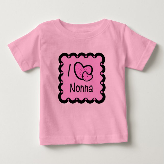 Amo la camiseta linda de Nonna (Anverso)