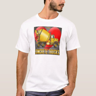 Amo la camiseta para hombre de los camiones del