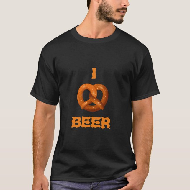 Amo la cerveza Oktoberfest camiseta (Anverso)