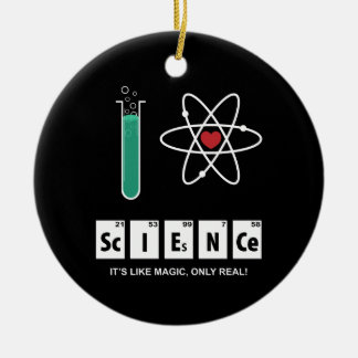 Amo la ciencia - ornamento