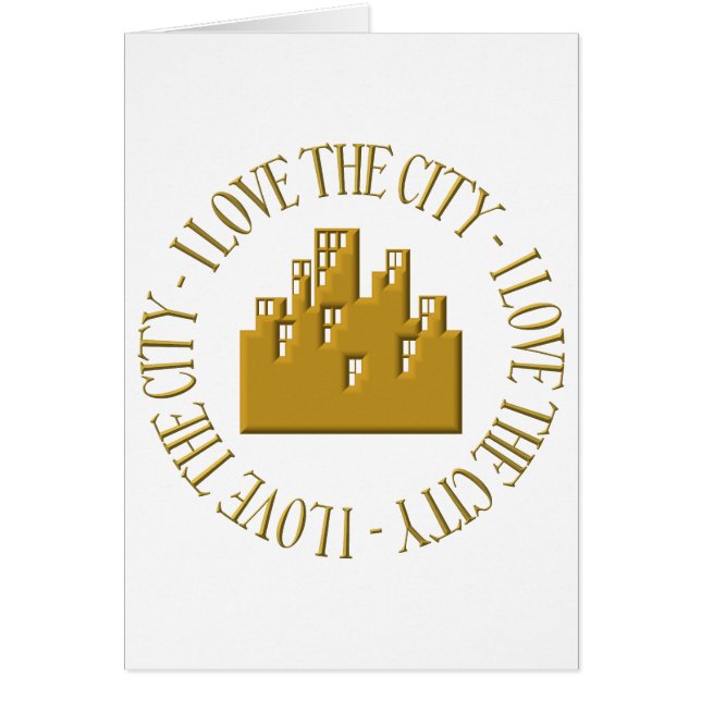 Amo la ciudad (Frente)