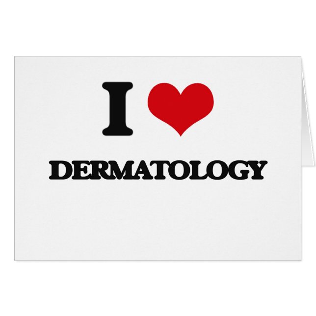 Amo la dermatología (Anverso (Horizontal))