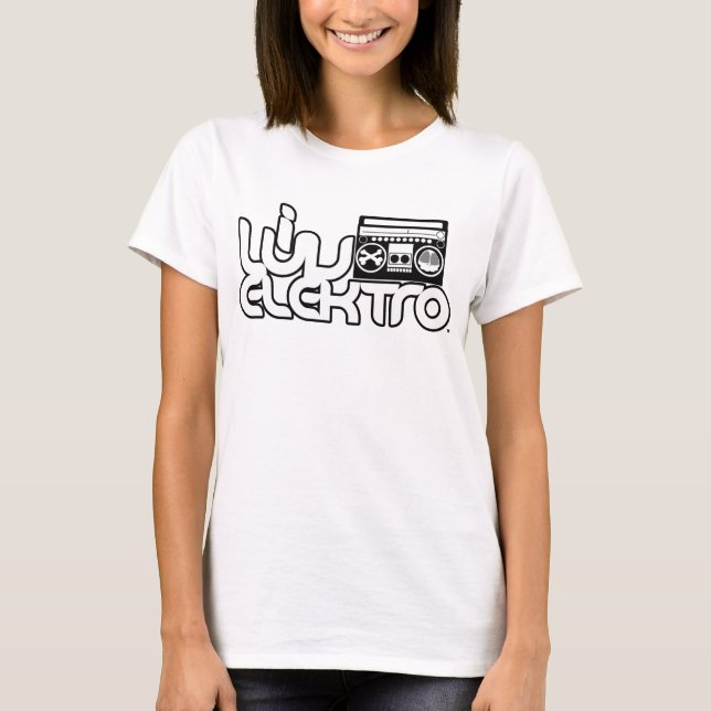 amo la electro camiseta (Anverso)