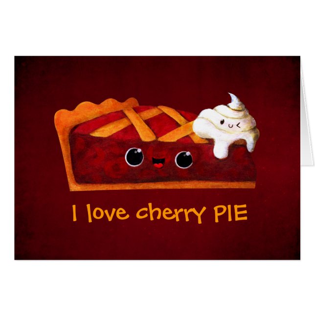 Amo la empanada de la cereza (Anverso (Horizontal))