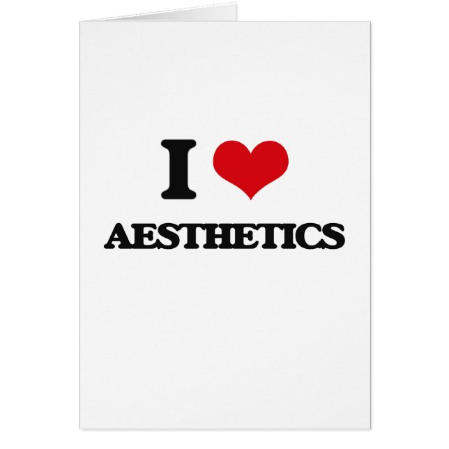 Amo la estética (Frente)