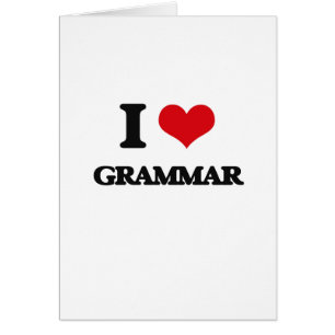 Amo la gramática