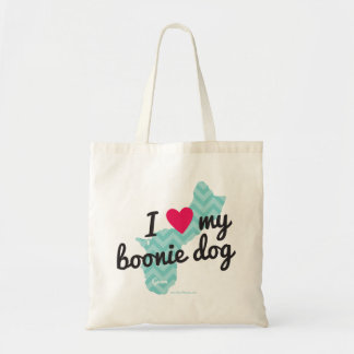 Amo la mi bolsa de asas del perro de Boonie