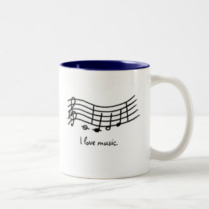 Amo la música, notas sobre las tazas onduladas de
