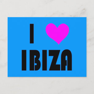 Amo la postal de Ibiza