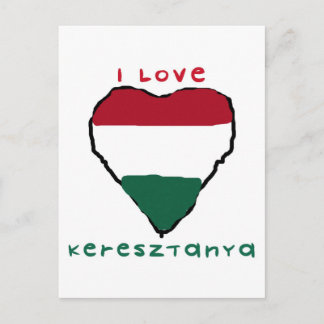 Amo la postal de Keresztanya
