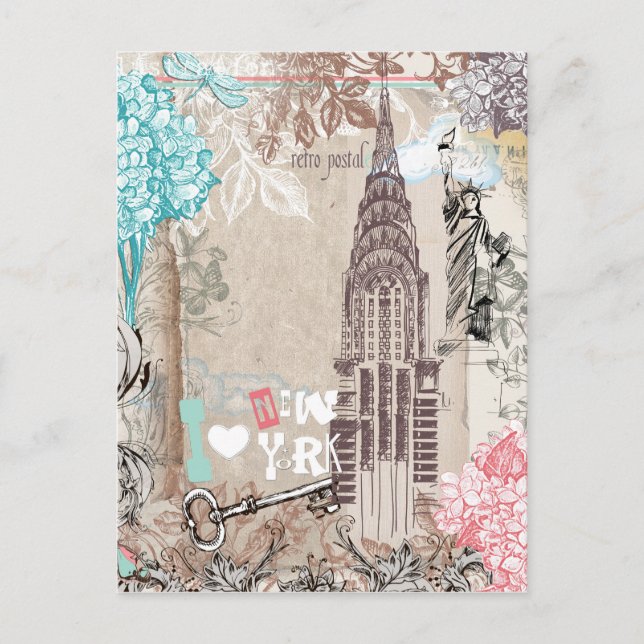 Amo la postal de Nueva York (Anverso)