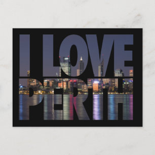 Amo la postal de Perth