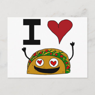 Amo la postal de Taco