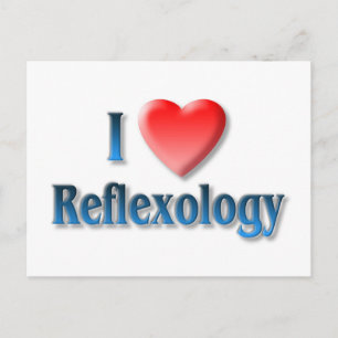 Amo la postal del Reflexology