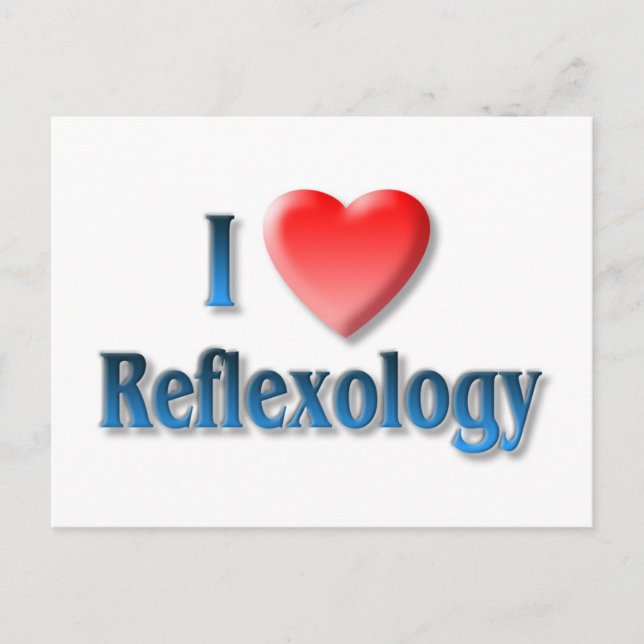 Amo la postal del Reflexology (Anverso)