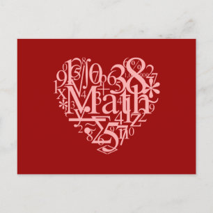 Amo la postal matemática
