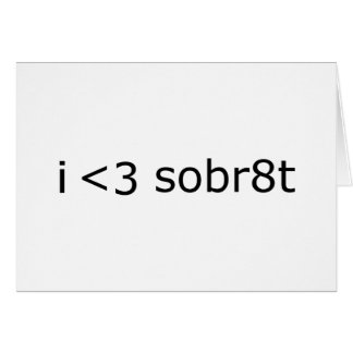 Amo la Sobriedad
