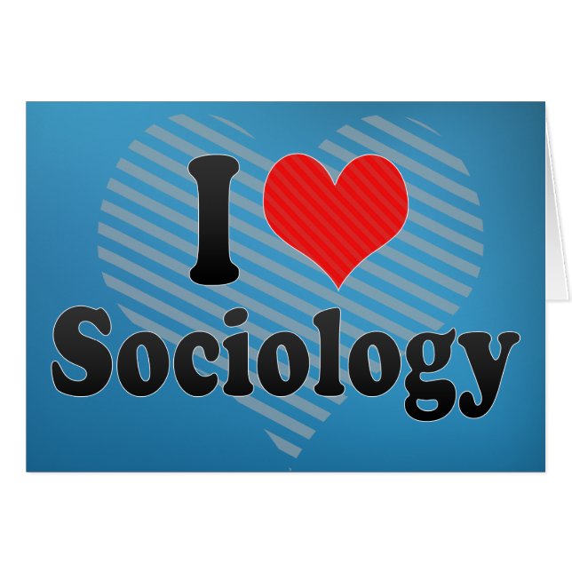 Amo la sociología (Anverso (Horizontal))
