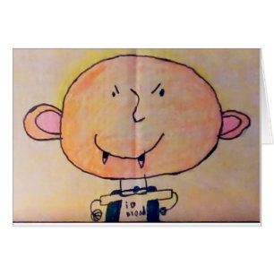 Amo la tarjeta de la sangre