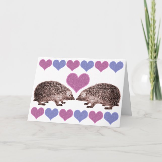 Amo la tarjeta del el día de San Valentín del (Anverso)