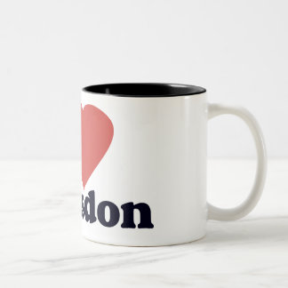 Amo la taza 2 de Earlsdon