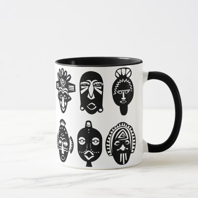 AMO la taza de ÁFRICA (Derecha)